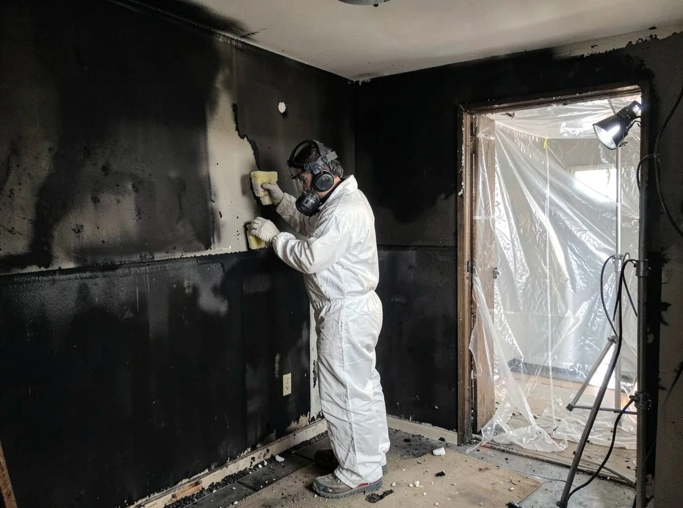 Fire Damage Restoration company in Shepherd, MI